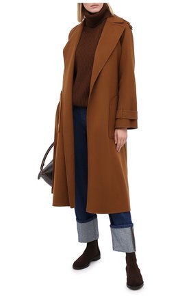 Женское кашемировое пальто LORO PIANA коричневого цвета по цене 627000 руб., арт. FAL2202 | Фото 2 Женское кашемировое пальто LORO PIANA коричневого цвета, арт. FAL2202 | Фото 2