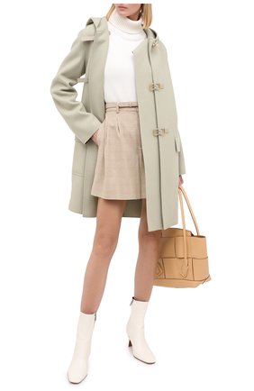 Женское кашемировое пальто LORO PIANA зеленого цвета по цене 520500 руб., арт. FAL2894 | Фото 2 Женское кашемировое пальто LORO PIANA зеленого цвета, арт. FAL2894 | Фото 2