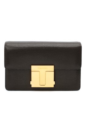 Женская сумка TOM FORD хаки цвета по цене 175000 руб., арт. L1262T-LCL097 | Фото 1 Женская сумка TOM FORD хаки цвета, арт. L1262T-LCL097 | Фото 1