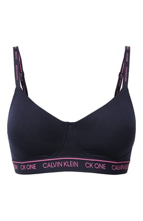 Женский бюстгальтер CALVIN KLEIN темно-синего цвета по цене 4395 руб., арт. QF6094E | Фото 1 Женский бюстгальтер CALVIN KLEIN темно-синего цвета, арт. QF6094E | Фото 1