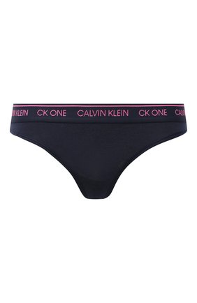 Женские трусы-слипы CALVIN KLEIN темно-синего цвета по цене 2465 руб., арт. QF5735E | Фото 1 Женские трусы-слипы CALVIN KLEIN темно-синего цвета, арт. QF5735E | Фото 1