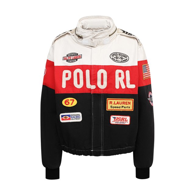 Хлопковая куртка Polo Ralph Lauren 11225333