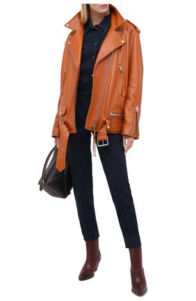 Женские кожаные ботильоны POLO RALPH LAUREN коричневого цвета по цене 48300 руб., арт. 818745850 | Фото 2 Женские кожаные ботильоны POLO RALPH LAUREN коричневого цвета, арт. 818745850 | Фото 2