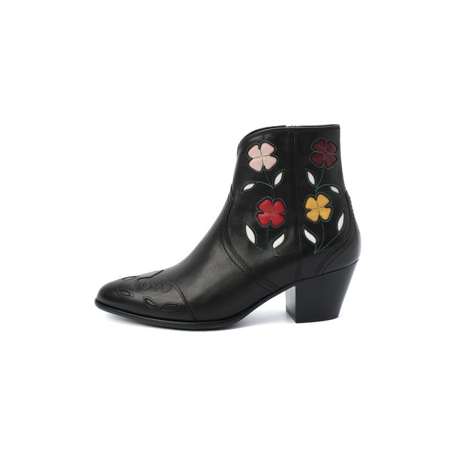 Кожаные ботинки Polo Ralph Lauren 818799159, цвет чёрный, размер 37.5 - фото 3