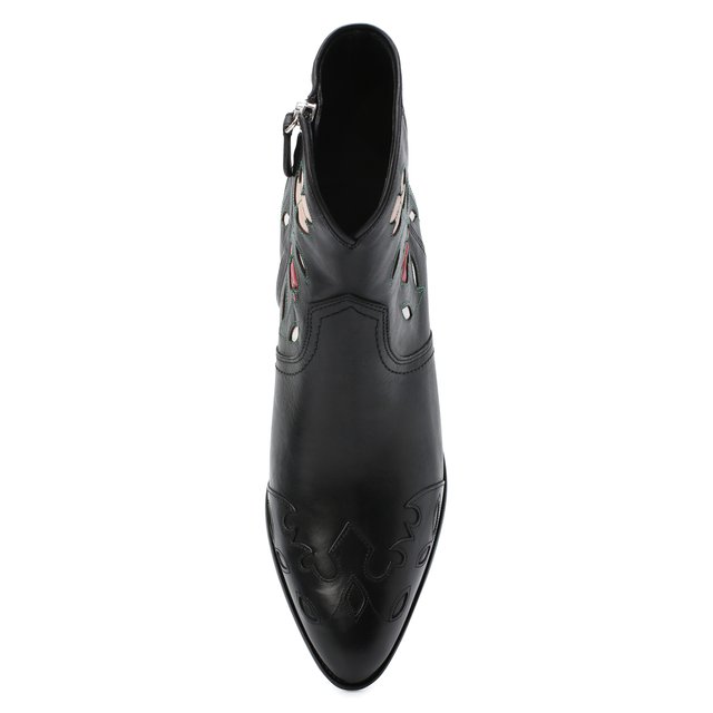 Кожаные ботинки Polo Ralph Lauren 818799159, цвет чёрный, размер 37.5 - фото 5