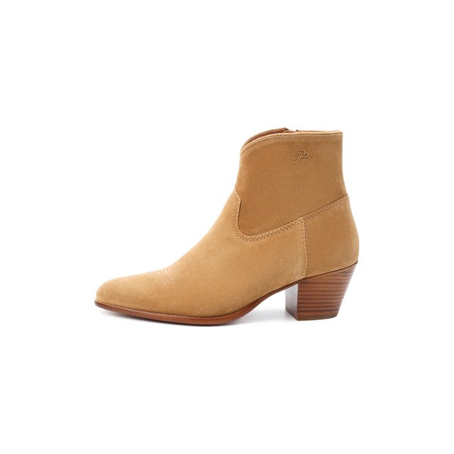 Замшевые ботинки Polo Ralph Lauren 818799174, цвет коричневый, размер 35 - фото 3