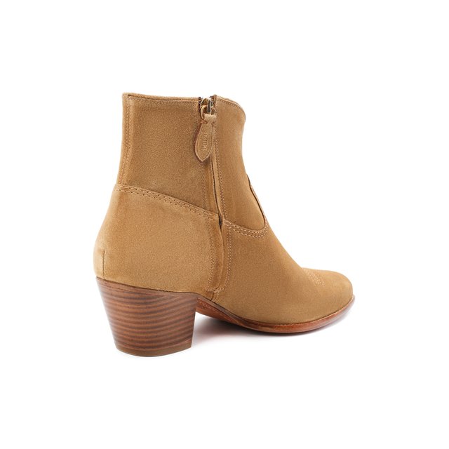 Замшевые ботинки Polo Ralph Lauren 818799174, цвет коричневый, размер 35 - фото 4