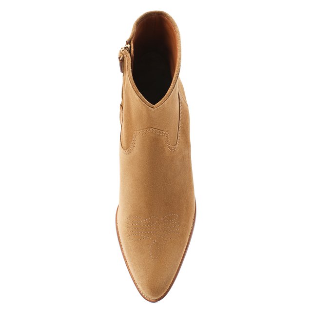 Замшевые ботинки Polo Ralph Lauren 818799174, цвет коричневый, размер 35 - фото 5