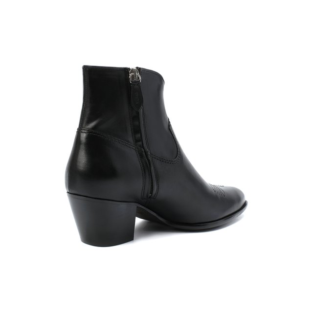 Кожаные ботинки Polo Ralph Lauren 818799180, цвет чёрный, размер 37.5 - фото 4