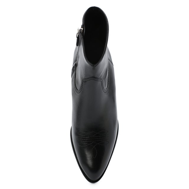 Кожаные ботинки Polo Ralph Lauren 818799180, цвет чёрный, размер 37.5 - фото 5