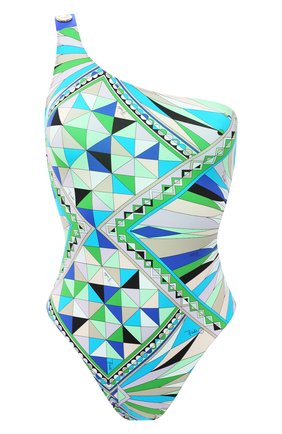 Женский слитный купальник EMILIO PUCCI голубого цвета по цене 36300 руб., арт. 0RMC20/0R797 | Фото 1 Женский слитный купальник EMILIO PUCCI голубого цвета, арт. 0RMC20/0R797 | Фото 1