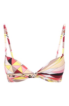 Женский бра с плотной чашкой EMILIO PUCCI розового цвета по цене 21050 руб., арт. 0RMX26/0R797 | Фото 1 Женский бра с плотной чашкой EMILIO PUCCI розового цвета, арт. 0RMX26/0R797 | Фото 1