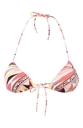 Женский треугольный бра EMILIO PUCCI розового цвета по цене 14500 руб., арт. 0RMX46/0R797 | Фото 1 Женский треугольный бра EMILIO PUCCI розового цвета, арт. 0RMX46/0R797 | Фото 1
