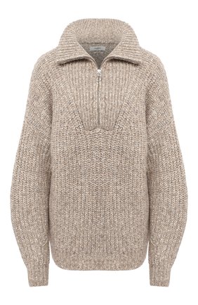 Женская свитер ISABEL MARANT ETOILE бежевого цвета по цене 43950 руб., арт. PU1109-20A011E/MYCLAN | Фото 1 Женская свитер ISABEL MARANT ETOILE бежевого цвета, арт. PU1109-20A011E/MYCLAN | Фото 1