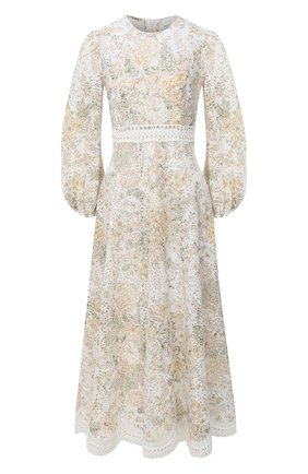 Женское льняное платье ZIMMERMANN бежевого цвета по цене 106500 руб., арт. 8498DAME | Фото 1 Женское льняное платье ZIMMERMANN бежевого цвета, арт. 8498DAME | Фото 1