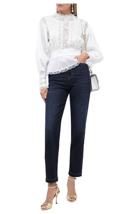 Женские кожаные босоножки devotion DOLCE & GABBANA золотого цвета по цене 78700 руб., арт. CR1108/AW121 | Фото 2 Женские кожаные босоножки devotion DOLCE & GABBANA золотого цвета, арт. CR1108/AW121 | Фото 2