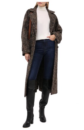 Женская кашемировая водолазка DOLCE & GABBANA белого цвета по цене 79950 руб., арт. FX832T/JAW3F | Фото 2 Женская кашемировая водолазка DOLCE & GABBANA белого цвета, арт. FX832T/JAW3F | Фото 2