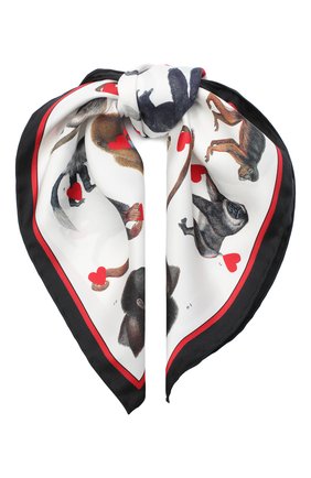 Женский шелковый платок BURBERRY разноцветного цвета по цене 12100 руб., арт. 8030882 | Фото 1 Женский шелковый платок BURBERRY разноцветного цвета, арт. 8030882 | Фото 1