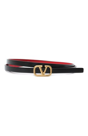 Кожаный ремень Valentino Garavani | Фото №1 Кожаный ремень Valentino Garavani | Фото №1