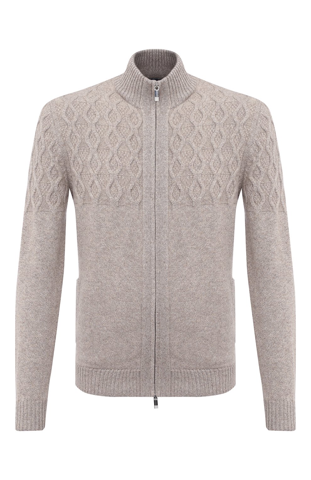 Мужской бежевый кашемировый кардиган ANDREA CAMPAGNA купить в интернет ...