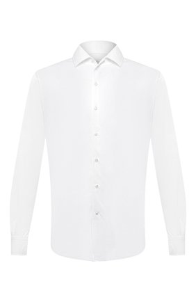 Мужская хлопковая рубашка LORO PIANA белого цвета по цене 67250 руб., арт. FAL0383 | Фото 1 Мужская хлопковая рубашка LORO PIANA белого цвета, арт. FAL0383 | Фото 1