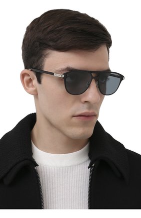 Мужские солнцезащитные очки BERLUTI черного цвета по цене 39950 руб., арт. BL 40011U | Фото 2 Мужские солнцезащитные очки BERLUTI черного цвета, арт. BL 40011U | Фото 2