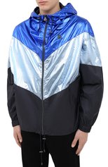 Мужская куртка ISABEL MARANT разноцветного цвета, арт. MA0808-20A001V/KIZZA0H | Фото 3 (Кросс-КТ: Куртка, Ветровка; Рукава: Длинные; Материал внешний: Синтетический материал; Стили: Спорт-шик; Мужское Кросс-КТ: Верхняя одежда; Длина (верхняя одежда): Короткие)