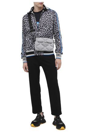 Мужская текстильная сумка palermo tecnico DOLCE & GABBANA серого цвета по цене 52400 руб., арт. BM1842/AW140 | Фото 2 Мужская текстильная сумка palermo tecnico DOLCE & GABBANA серого цвета, арт. BM1842/AW140 | Фото 2