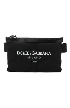 Мужская текстильная поясная сумка palermo tecnico DOLCE & GABBANA черно-белого цвета по цене 43550 руб., арт. BM1730/AW140 | Фото 1 Мужская текстильная поясная сумка palermo tecnico DOLCE & GABBANA черно-белого цвета, арт. BM1730/AW140 | Фото 1