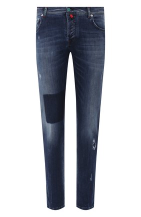 Мужские джинсы KITON темно-синего цвета по цене 106000 руб., арт. UPNJS/J02T70 | Фото 1 Мужские джинсы KITON темно-синего цвета, арт. UPNJS/J02T70 | Фото 1