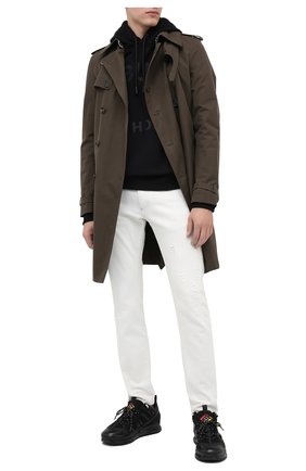 Мужской хлопковое худи BURBERRY черного цвета по цене 46400 руб., арт. 8028539 | Фото 2 Мужской хлопковое худи BURBERRY черного цвета, арт. 8028539 | Фото 2