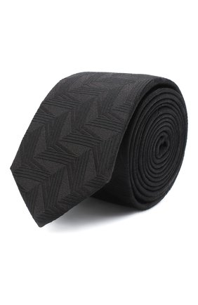 Мужской шелковый галстук DOLCE & GABBANA черного цвета по цене 14000 руб., арт. GT149E/G0JNZ | Фото 1 Мужской шелковый галстук DOLCE & GABBANA черного цвета, арт. GT149E/G0JNZ | Фото 1