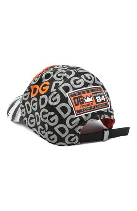 Мужской хлопковая бейсболка DOLCE & GABBANA серого цвета по цене 33500 руб., арт. GH590Z/FPFME | Фото 2 Мужской хлопковая бейсболка DOLCE & GABBANA серого цвета, арт. GH590Z/FPFME | Фото 2
