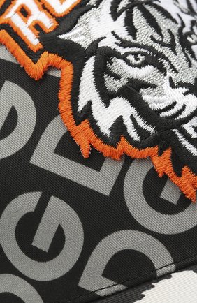 Мужской хлопковая бейсболка DOLCE & GABBANA серого цвета по цене 33500 руб., арт. GH590Z/FPFME | Фото 3 Мужской хлопковая бейсболка DOLCE & GABBANA серого цвета, арт. GH590Z/FPFME | Фото 3