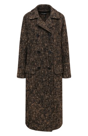 Женское шерстяное пальто DOLCE & GABBANA коричневого цвета по цене 265500 руб., арт. F0AD8T/FMMF4 | Фото 1 Женское шерстяное пальто DOLCE & GABBANA коричневого цвета, арт. F0AD8T/FMMF4 | Фото 1