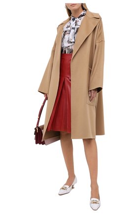 Женское кашемировое пальто belton BURBERRY бежевого цвета по цене 265000 руб., арт. 8026530 | Фото 2 Женское кашемировое пальто belton BURBERRY бежевого цвета, арт. 8026530 | Фото 2 (Длина (верхняя одежда): До колена; Материал внешний: Шерсть, Кашемир; Рукава: Длинные; 1-2-бортные: Однобортные)