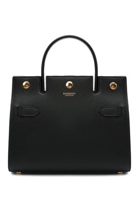 Женская сумка title small BURBERRY черного цвета по цене 119000 руб., арт. 8030302 | Фото 1 Женская сумка title small BURBERRY черного цвета, арт. 8030302 | Фото 1