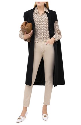 Женские джинсы BURBERRY бежевого цвета по цене 36950 руб., арт. 8030643 | Фото 2 Женские джинсы BURBERRY бежевого цвета, арт. 8030643 | Фото 2