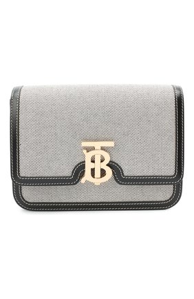 Женская сумка tb small BURBERRY черного цвета по цене 121500 руб., арт. 8030666 | Фото 1 Женская сумка tb small BURBERRY черного цвета, арт. 8030666 | Фото 1