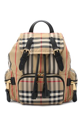 Женский рюкзак rucksack small BURBERRY бежевого цвета по цене 88850 руб., арт. 8032708 | Фото 1 Женский рюкзак rucksack small BURBERRY бежевого цвета, арт. 8032708 | Фото 1