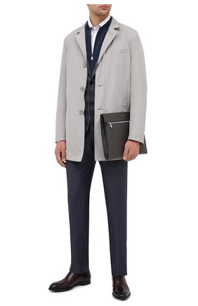 Мужские кожаные оксфорды MAGNANNI бордового цвета по цене 22950 руб., арт. 22346/WIND | Фото 2 Мужские кожаные оксфорды MAGNANNI бордового цвета, арт. 22346/WIND | Фото 2