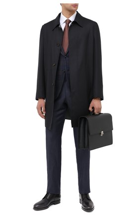 Мужские кожаные дерби KITON черного цвета по цене 213500 руб., арт. USSDECHN00100 | Фото 2 Мужские кожаные дерби KITON черного цвета, арт. USSDECHN00100 | Фото 2