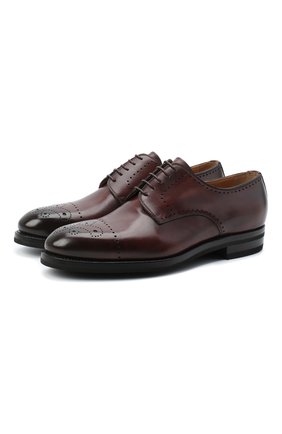 Мужские кожаные дерби KITON коричневого цвета по цене 213500 руб., арт. USSDECHN00100 | Фото 1 Мужские кожаные дерби KITON коричневого цвета, арт. USSDECHN00100 | Фото 1