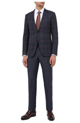 Мужские кожаные дерби KITON коричневого цвета по цене 213500 руб., арт. USSDECHN00100 | Фото 2 Мужские кожаные дерби KITON коричневого цвета, арт. USSDECHN00100 | Фото 2