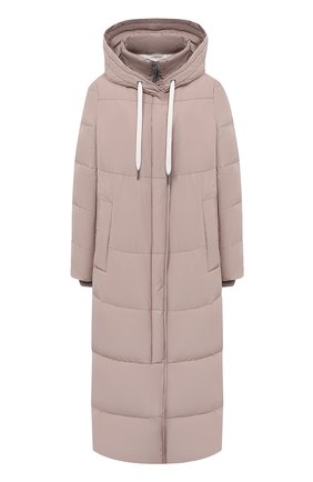 Женский пуховое пальто BRUNELLO CUCINELLI бежевого цвета по цене 420500 руб., арт. MB5749585 | Фото 1 Женский пуховое пальто BRUNELLO CUCINELLI бежевого цвета, арт. MB5749585 | Фото 1