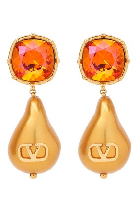 Женские серьги valentino garavani vlogo VALENTINO оранжевого цвета по цене 35750 руб., арт. UW2J0G22/HSH | Фото 1 Женские серьги valentino garavani vlogo VALENTINO оранжевого цвета, арт. UW2J0G22/HSH | Фото 1