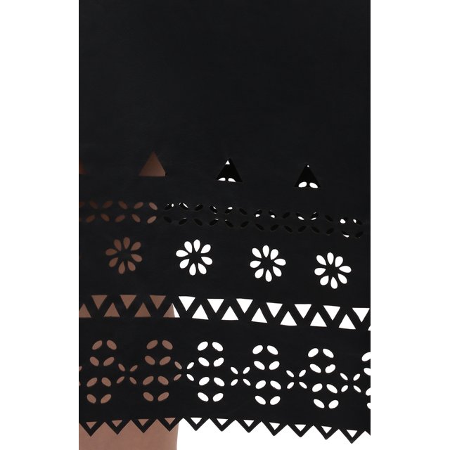 фото Кожаная юбка polo ralph lauren