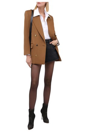 Женские кожаные ботильоны blade CASADEI коричневого цвета по цене 74050 руб., арт. 1R665E120TECHIDZZZZ | Фото 2 Женские кожаные ботильоны blade CASADEI коричневого цвета, арт. 1R665E120TECHIDZZZZ | Фото 2