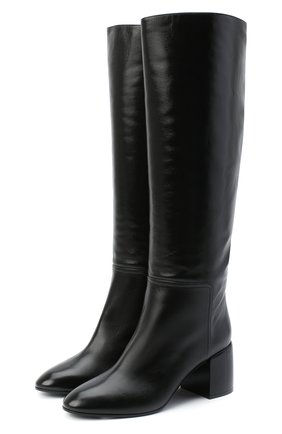 Женские кожаные сапоги CASADEI черного цвета по цене 106000 руб., арт. 1S120R060G8SENS9000 | Фото 1 Женские кожаные сапоги CASADEI черного цвета, арт. 1S120R060G8SENS9000 | Фото 1