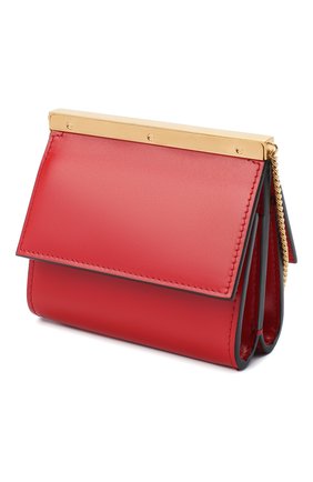 Женские кошелек на цепочке valentino garavani VALENTINO красного цвета по цене 43150 руб., арт. UW2P0U25/TRC | Фото 3 Женские кошелек на цепочке valentino garavani VALENTINO красного цвета, арт. UW2P0U25/TRC | Фото 3